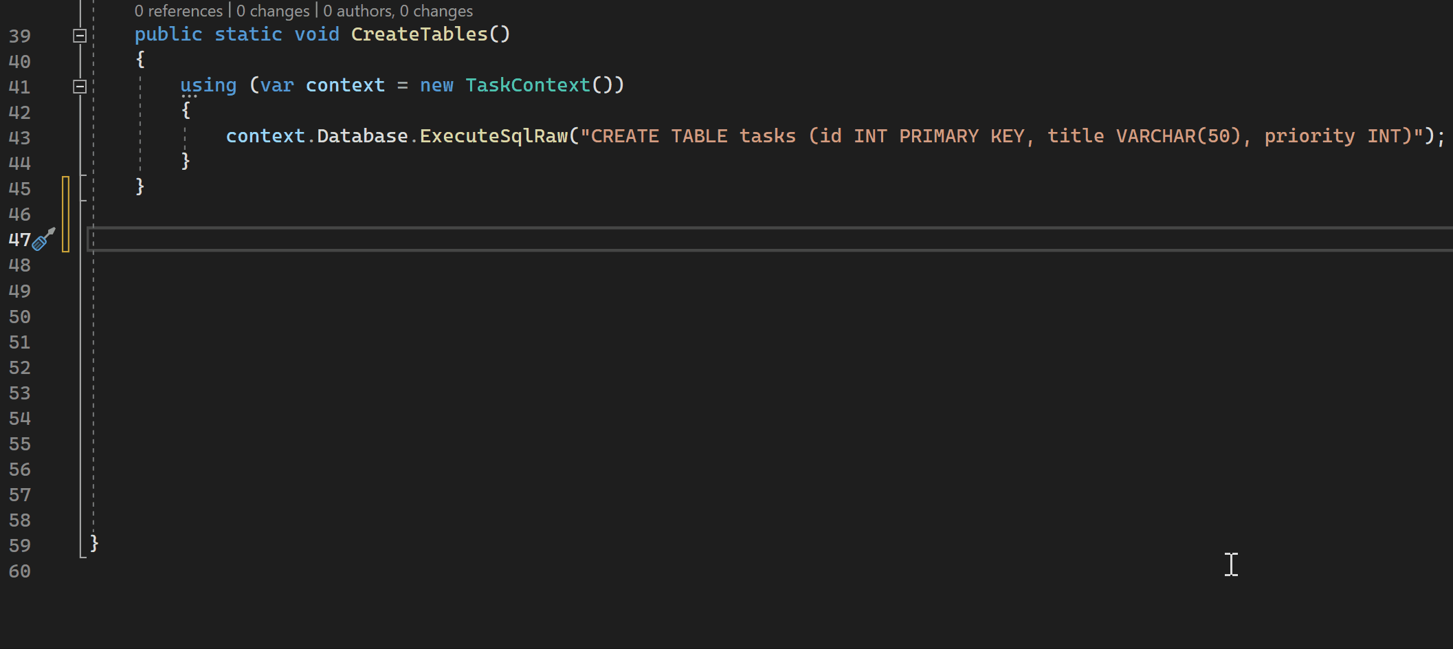 GitHub Copilot in action generating a function